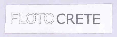 Flotocrete Device mark 1684270 Trademark