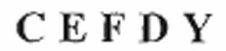 Cefdy Device mark 1547407 Trademark