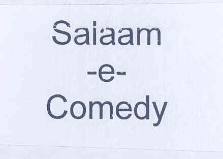 Salaam -e- Comedy (label) Device mark 1704187 Trademark