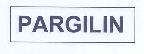 Pargilin (label) Device mark 1758665 Trademark