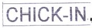 Chick-in Device mark 1765355 Trademark