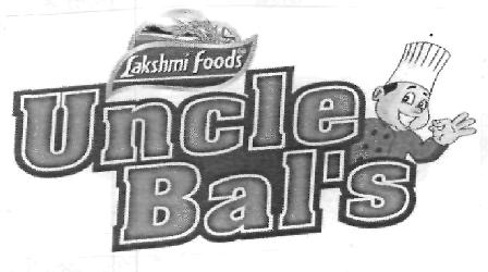 Lakshmi Foods Uncle Bal`s (device) Device mark 2173479 Trademark