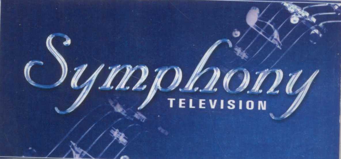 Symphony Television [label] Device mark 1363790 Trademark