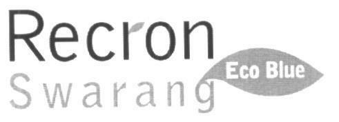 Recron Swarang (device Of Leaf) Device mark 1621929 Trademark