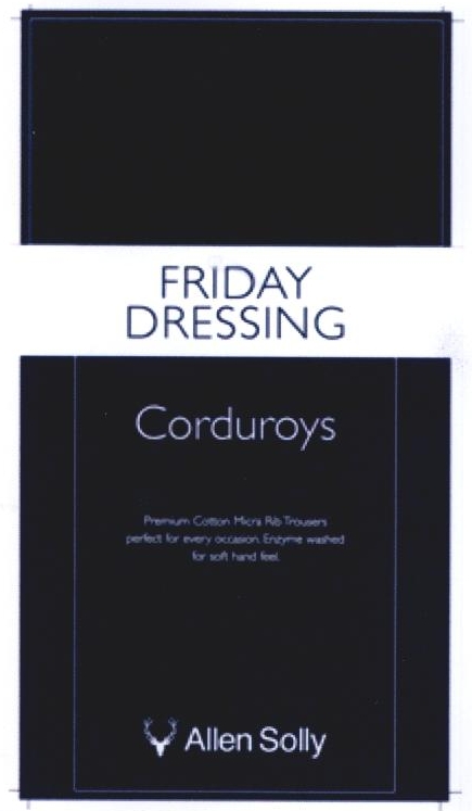Friday Dressing Corduroys Allen Solly Device mark 2244910 Trademark
