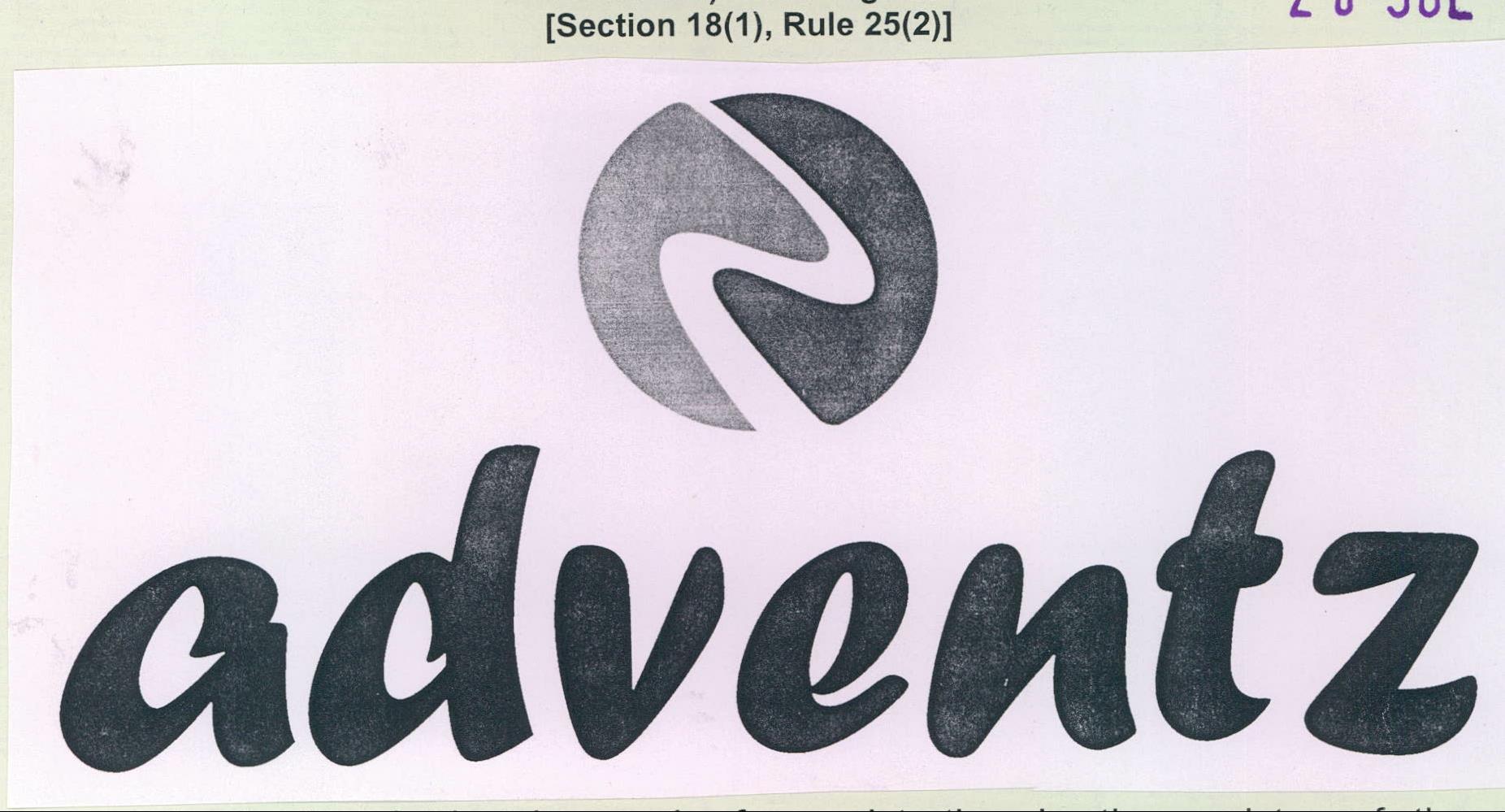 Adventz Device mark 1998794 Trademark