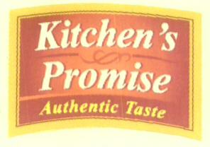 Kitchens Promise (label) Device mark 1612646 Trademark