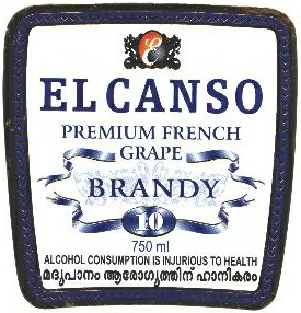 El Canso Premium French Grape Brandy Device mark 1884927 Trademark