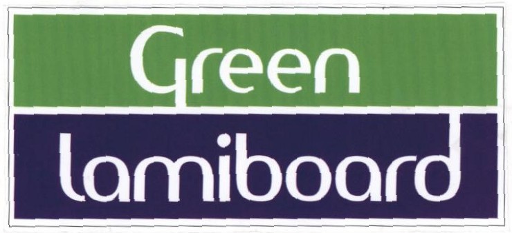 Green Lamiboard (label) Device mark 1482134 Trademark
