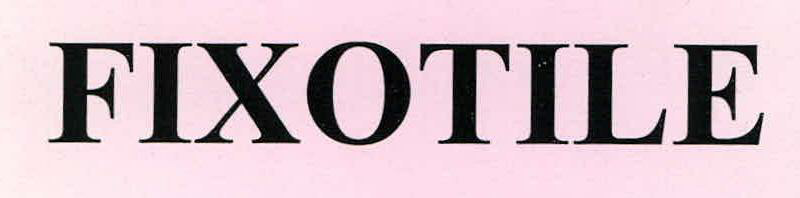 Fixotile Device mark 2208532 Trademark