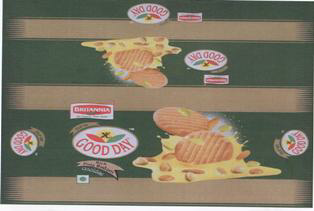 Britannia Good Day Rich Pista Badam (device Of Biscuit Device mark 1770170 Trademark