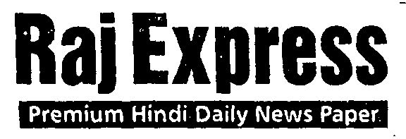Raj Express Premium Hindi Daily News Paper Device mark 1444014 Trademark