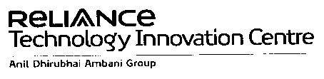 Reliance Technology Innovation Centre (letter Written In Special Form) Device mark 1498898 Trademark