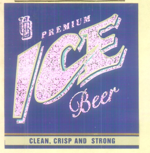 Ice Beer (label) Device mark 791683 Trademark