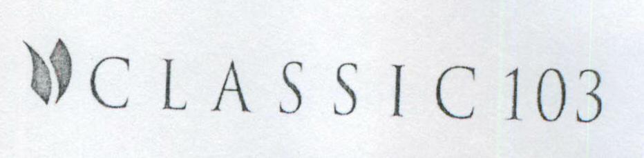 C L A S S I C 103 (device Of Other Geometrical Solids) Device mark 1444260 Trademark