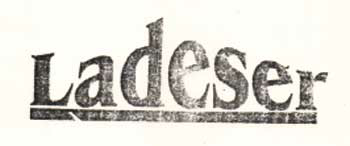 Ladeser [label] Device mark 1258054 Trademark