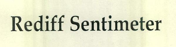 Rediff Sentimeter Device mark 2454520 Trademark