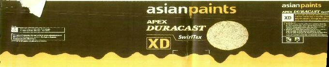 Asian Paints Apex Duracast (label) Device mark 1590636 Trademark