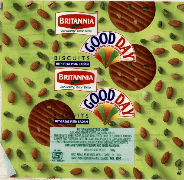 Britannia's Good Day Device mark 768704 Trademark