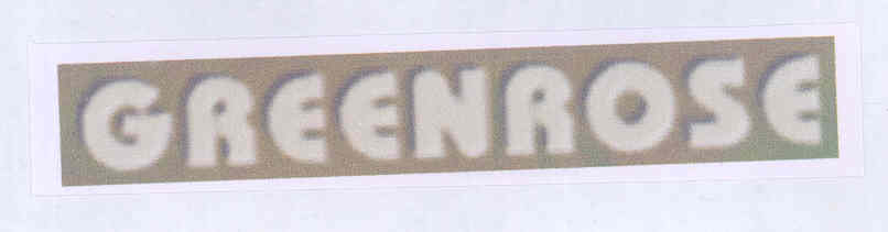 Greenrose (label) Device mark 1706122 Trademark