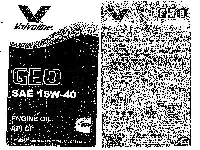 Geo Sa 15w-40 Device mark 1040975 Trademark
