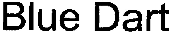 Blue Dart ( Label) Device mark 1252134 Trademark