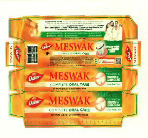 Dabur Meswak (label) Device mark 2781918 Trademark