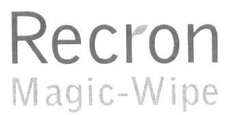 Recron Magic-wipe (device Of Leaf) Device mark 1622019 Trademark