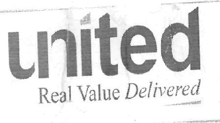 United Real Value Delivered (label) Device mark 2487264 Trademark