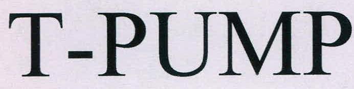 T-pump Device mark 2298576 Trademark