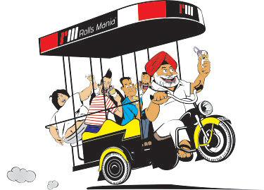 Rolls Mania (logo) Device mark 2674107 Trademark