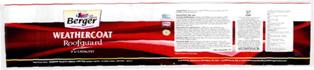Berger Weathercoat Roofguard Device mark 2364187 Trademark