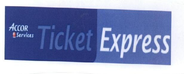 Accor Services Ticket Express With Label Device mark 1433985 Trademark