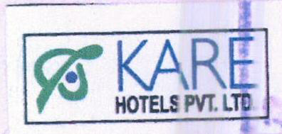 Kare Hotel Pvt. Ltd.(lable) Device mark 1443275 Trademark