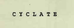 Cyclate Device mark 715526 Trademark