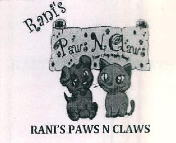 Rani's Paws N Claws Device mark 2579292 Trademark