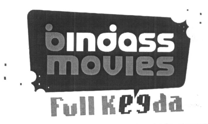 Bindass Movies Full (label) Device mark 1600488 Trademark