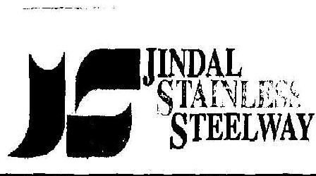 Jindal Stainelss Steelway With Label Device mark 1480525 Trademark