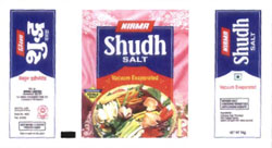 Nirma Shudh Salt Device mark 1109936 Trademark