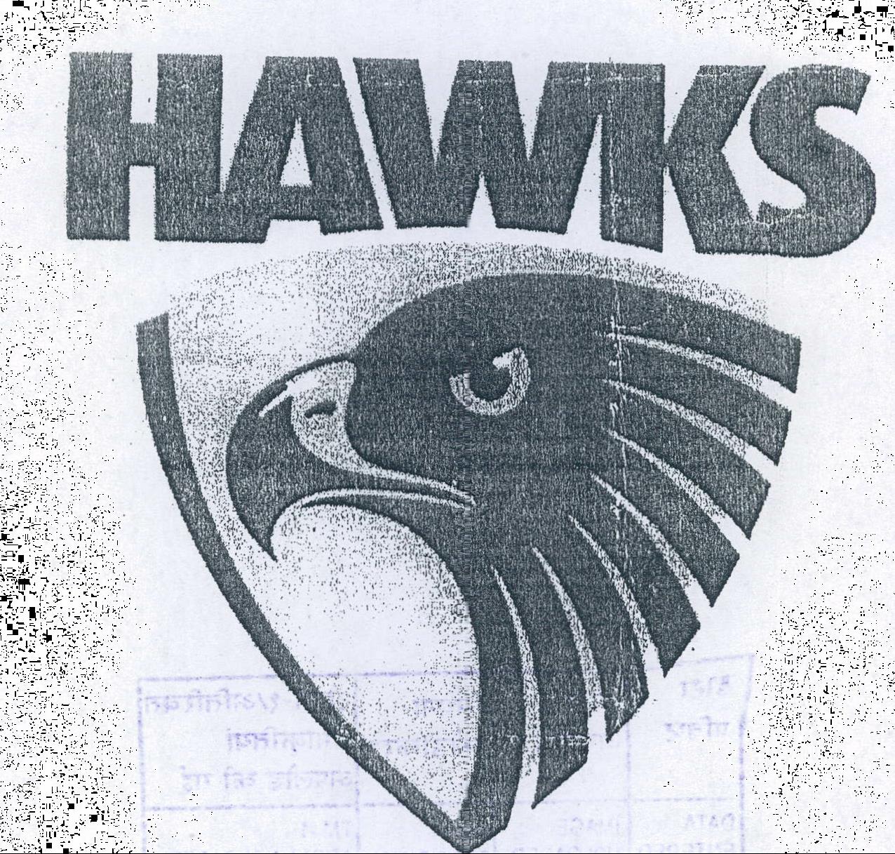 Hawks Device mark 2182672 Trademark