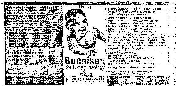 Bonnisan Device mark 582607 Trademark