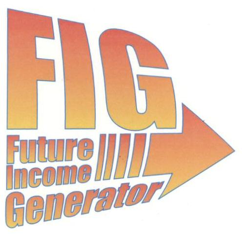Fig Future Income Generation (label) Device mark 1646591 Trademark