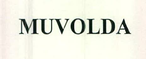 Muvolda Device mark 2527263 Trademark
