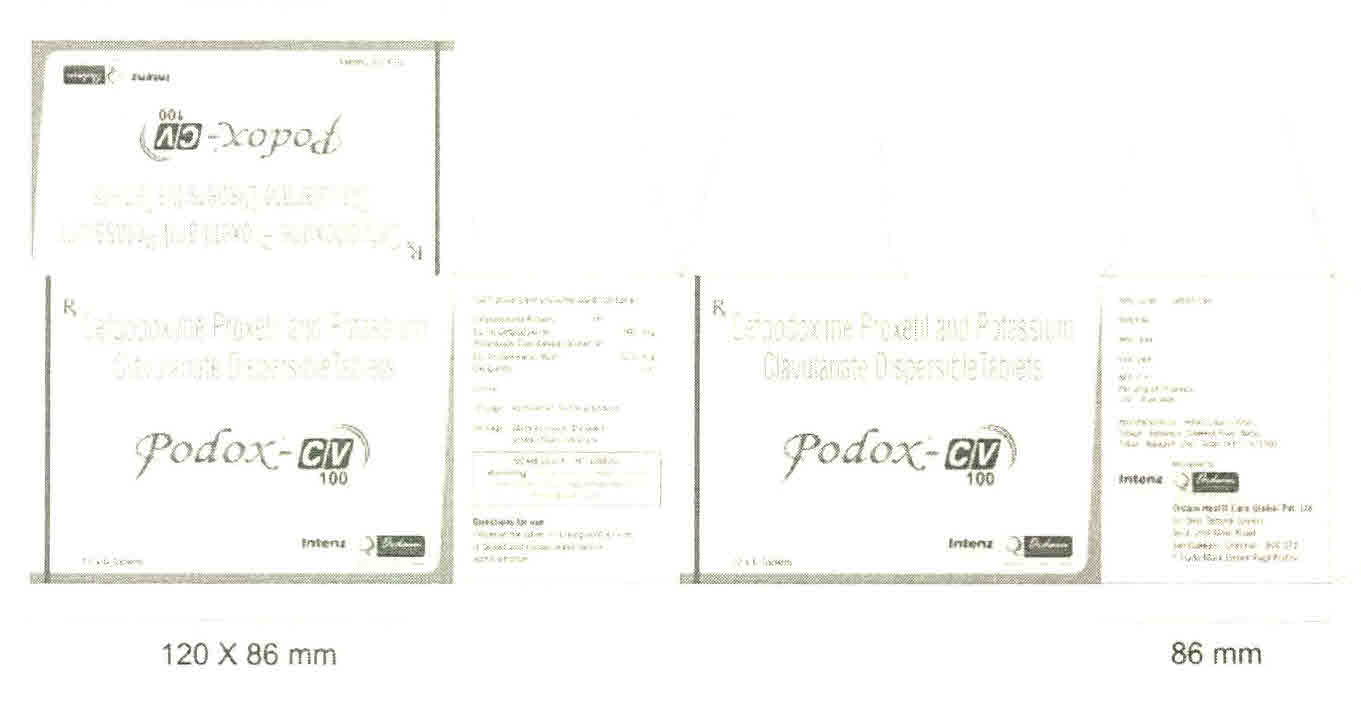 Podox-cv100 Device mark 2634759 Trademark