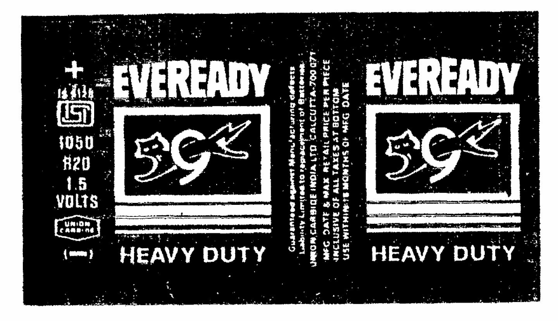 Eveready Device mark 602551 Trademark