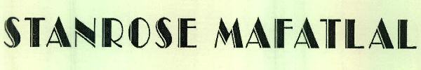 Stanrose Mafatlal Device mark 2349010 Trademark