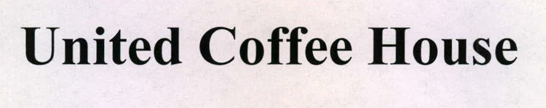 United Coffee House Device mark 2086521 Trademark