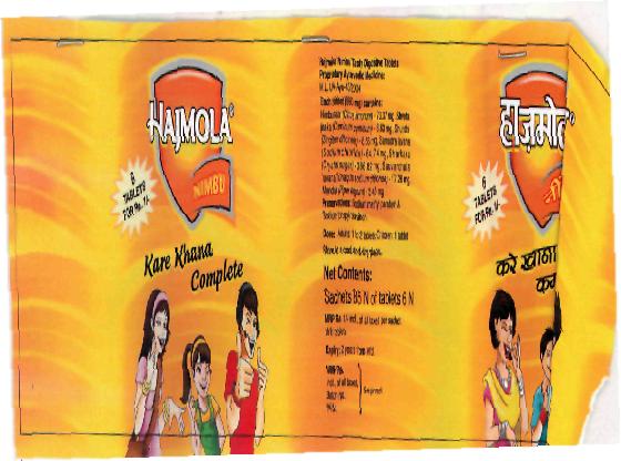 Hajmola Nimbu Device mark 2198924 Trademark