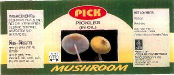 Pick Pickles Mushroom Device mark 1008836 Trademark