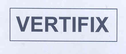 Vertifix (label) Device mark 1767024 Trademark